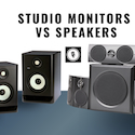Studio Monitors vs Speakers