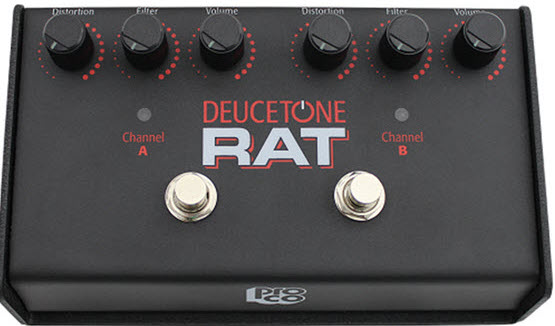 Pro Co Deucetone Dual Rat Distortion Pedal