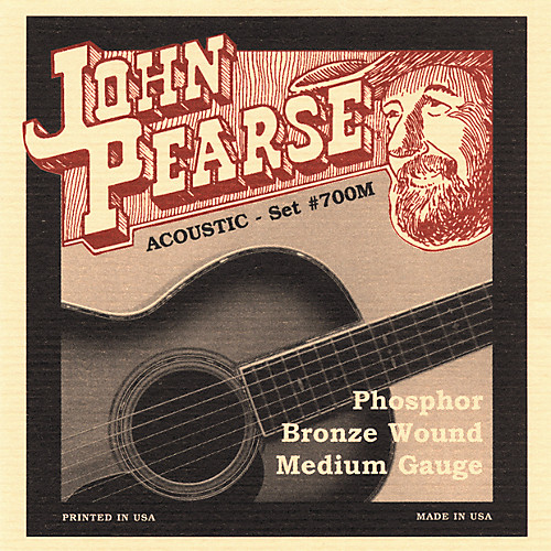John Pearse 700M Phosphor Bronze Acoustic Guitar Strings
