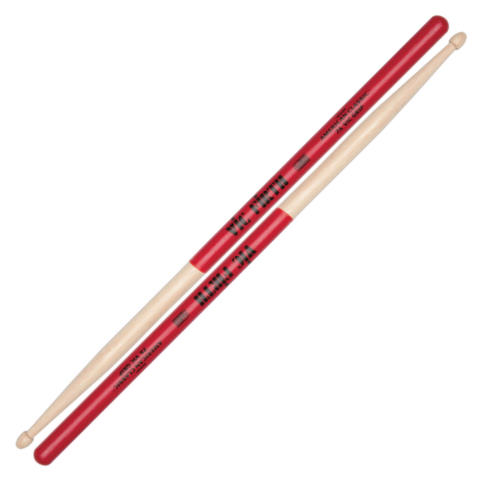 Vic Firth 7AVG American Classic Vic Grip 7A Wood Drum Sticks - Wood Tip