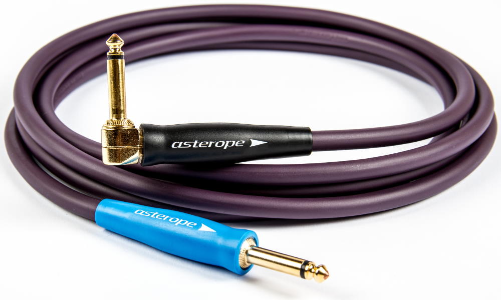 Asterope AST-P10-RSG Pro Studio Series Straight to Right Angle Instrument Cable