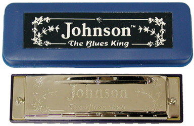 Johnson BK-520-C Blues King Harmonica - Key of C