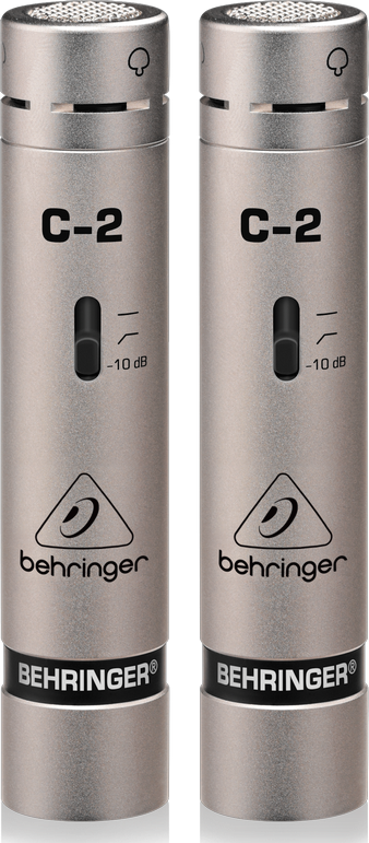 Behringer C-2 Matched Pair Cardioid Condenser Microphones