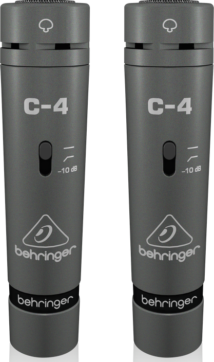 Behringer C-4 Matched Pair Cardioid Condenser Microphones