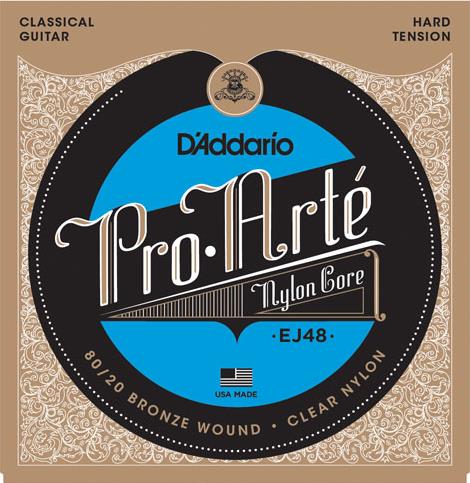 D'Addario EJ48 Pro-Arte Hard Tension Classical Guitar Strings