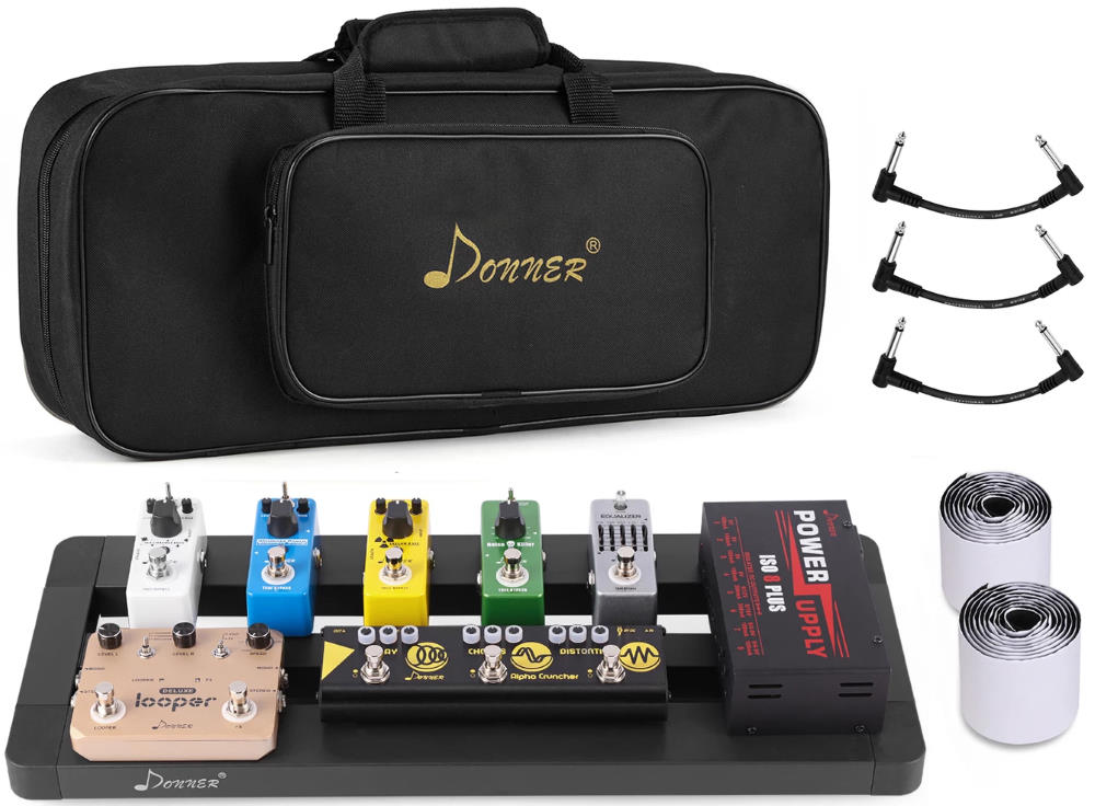 Donner DB-4 Pedalboard with Bag