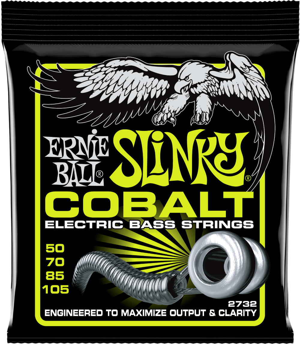 Ernie Ball 2732 Cobalt Regular Slinky Bass Set