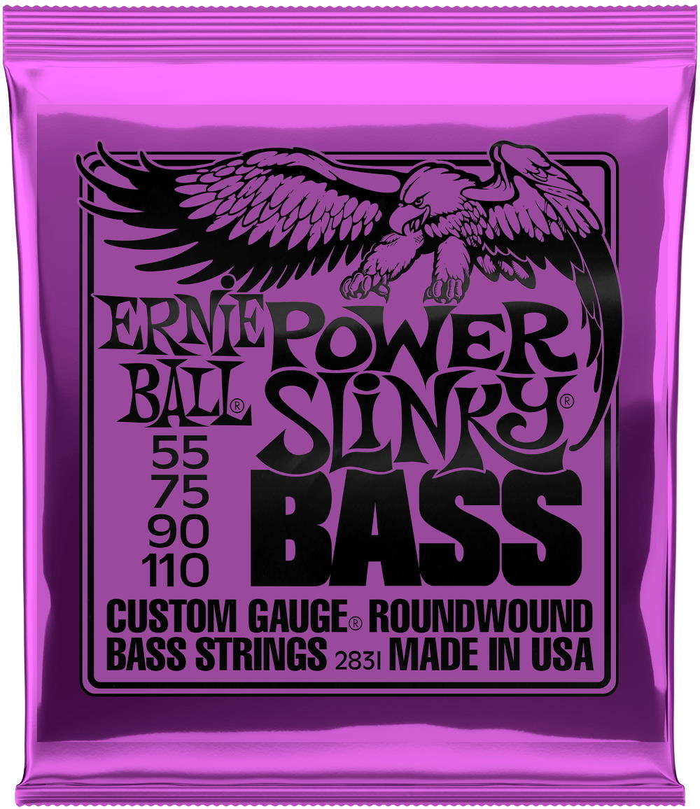 Ernie Ball 2831 Power Slinky Nickel Wound Bass Set