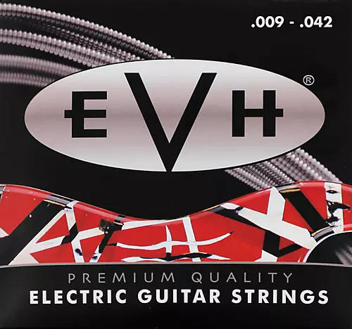 EVH 022-0150-042 Premium Electric Guitar Strings (Super Light Gauge)