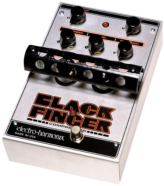 Electro-Harmonix Black Finger Tube Compressor Pedal