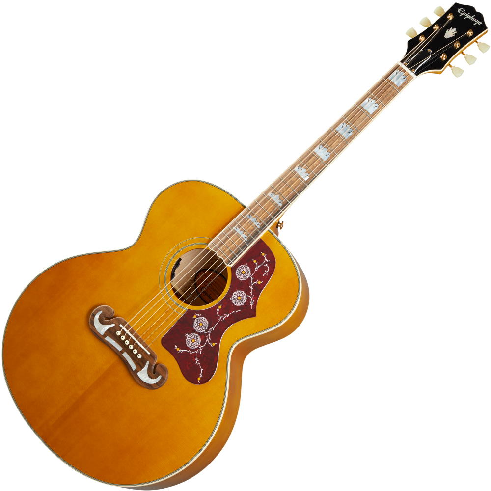 Epiphone Inspired by Gibson J-200 Acoustic-Electric Guitar