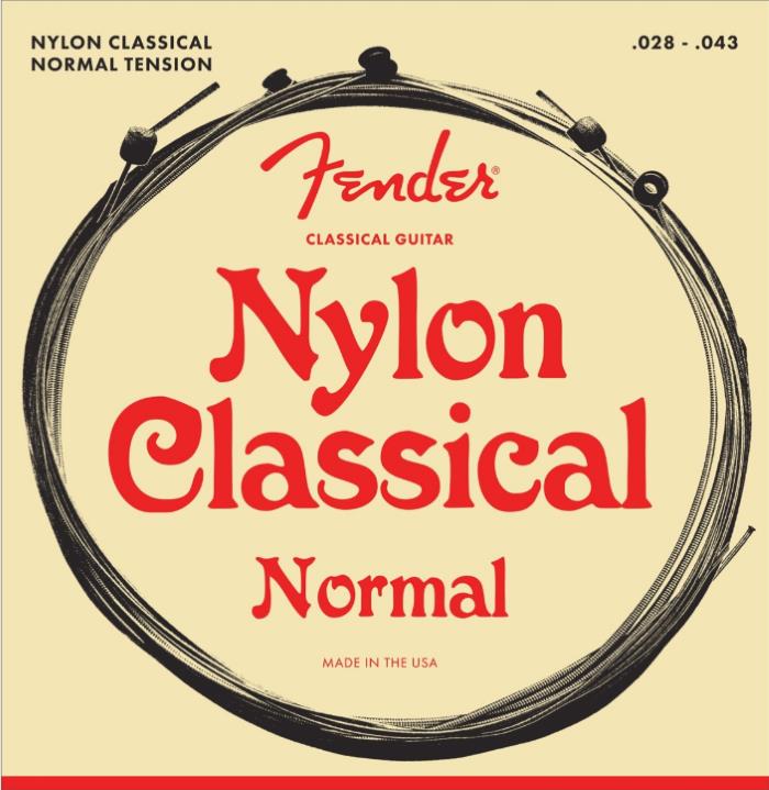 Fender 130 Classical/Nylon Guitar Strings Normal Tension - Ball End