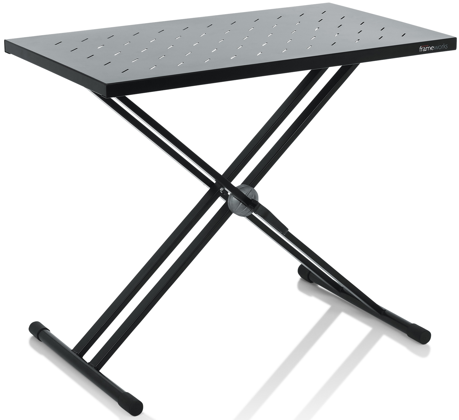 Gator Frameworks GFW-UTL-XSTDTBLTOPSET Utility Table Top with Double X-Style Keyboard Stand