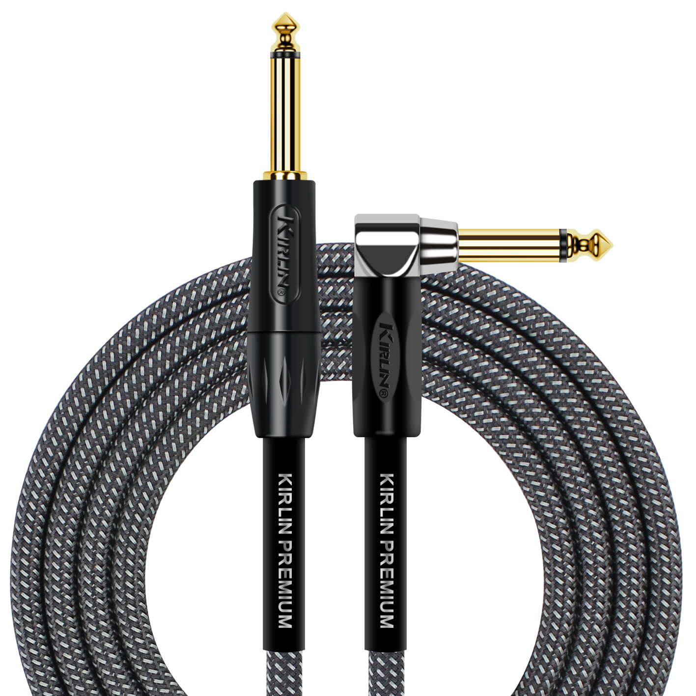 KIRLIN Premium Plus Straight to Right Angle Instrument Cable