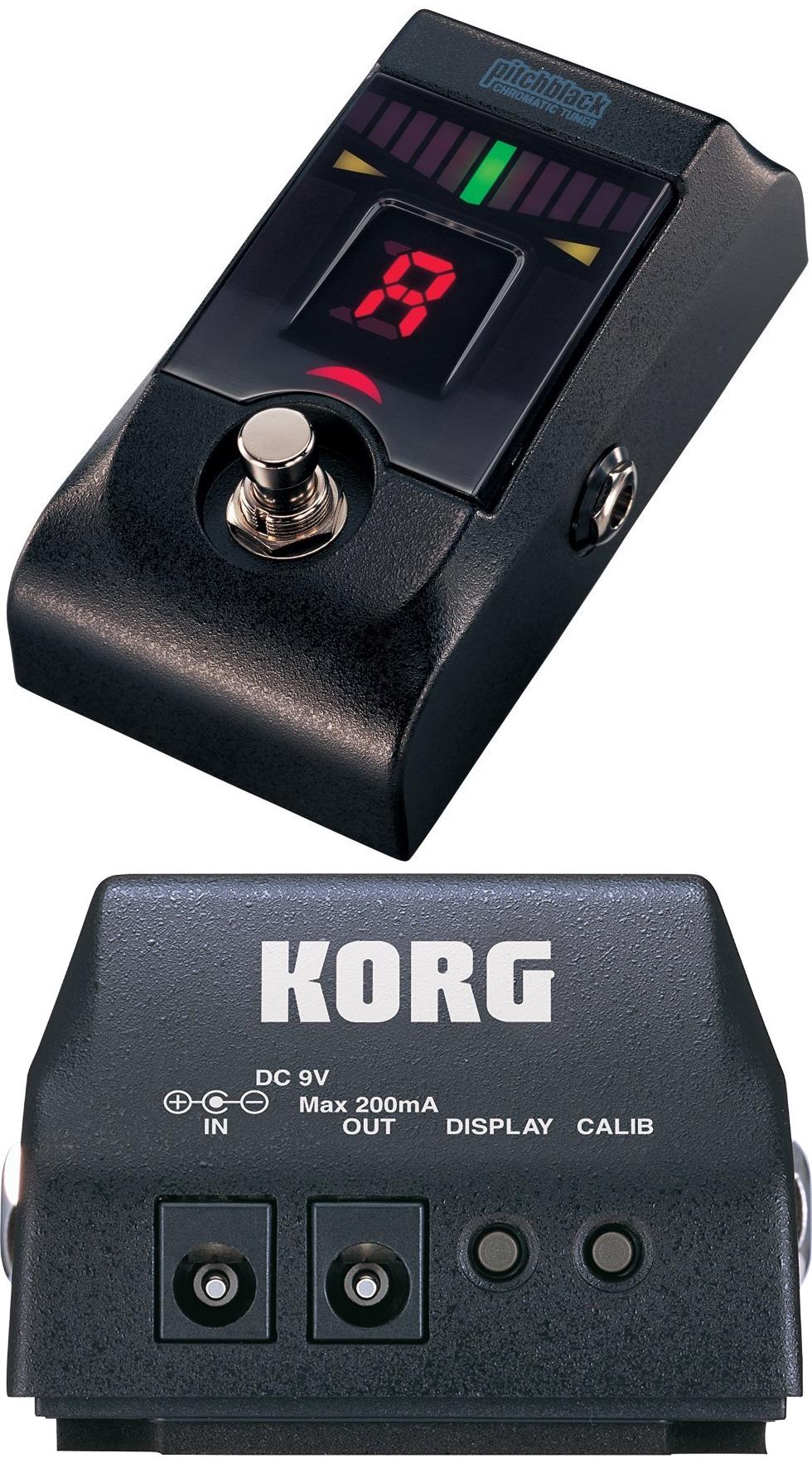 Korg Pitchblack Guitar Pedal Tuner