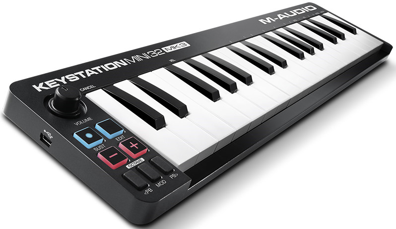 M-Audio Keystation Mini 32 MK3 32-Key MIDI Keyboard Controller