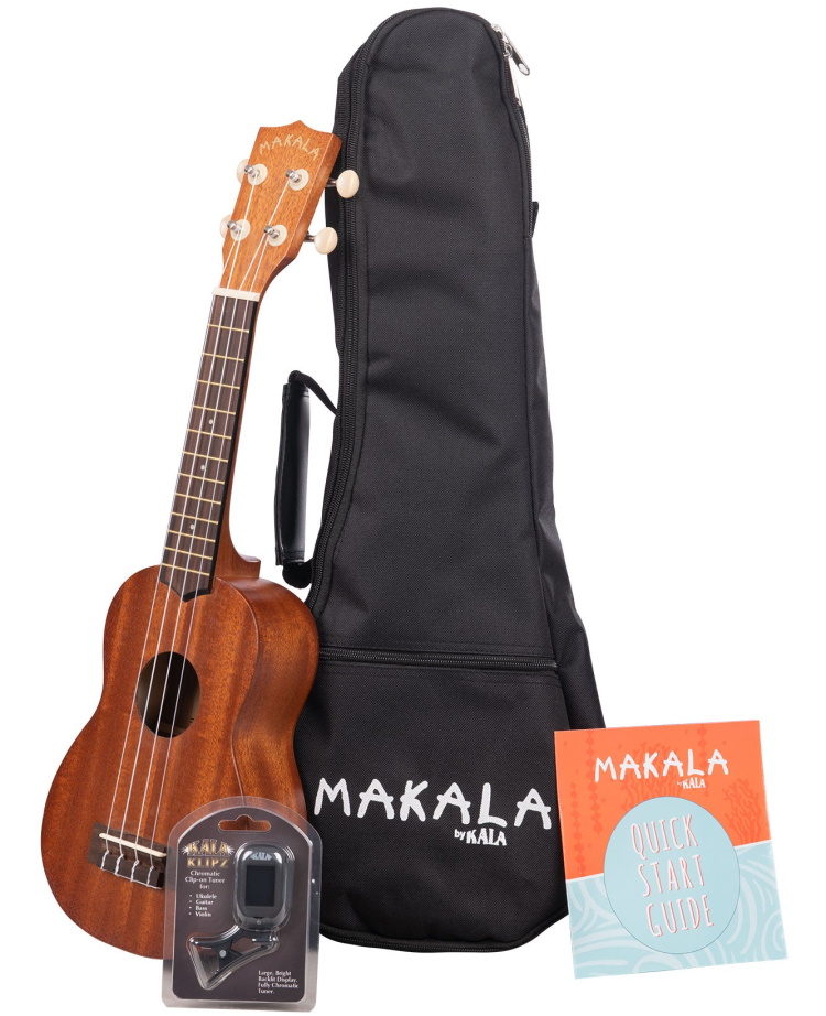 Kala MK-S/PACK Makala Soprano Ukulele Pack