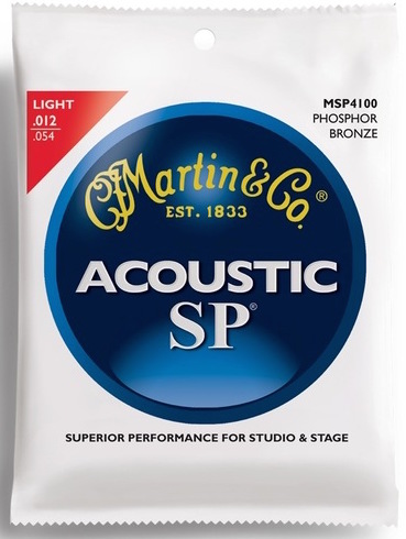 Martin MSP4100 SP 92/8 Phosphor Bronze Light Acoustic Strings