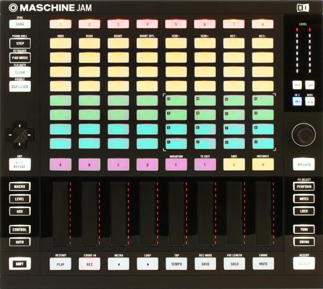 Native Instruments Maschine Jam MIDI Pad Controller (Discontinued