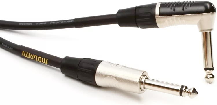 Mogami CorePlus Instrument R Straight to Right Angle Cable