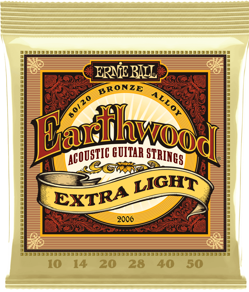 Ernie Ball 2006 Earthwood 80/20 Bronze Extra Light Acoustic Strings