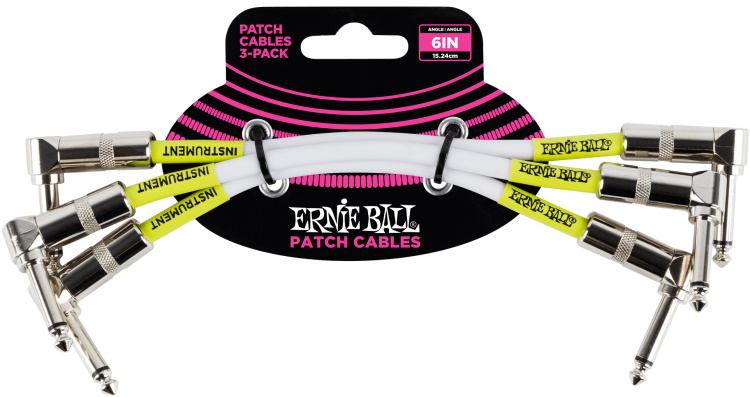 Erine Ball 3-Pack Instrument Patch Cables