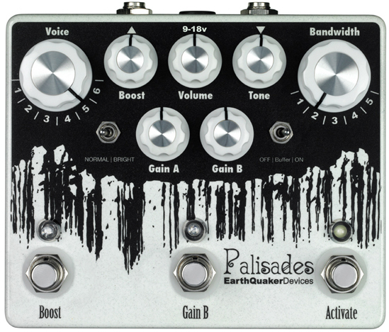 EarthQuaker Devices Palisades Overdrive Pedal