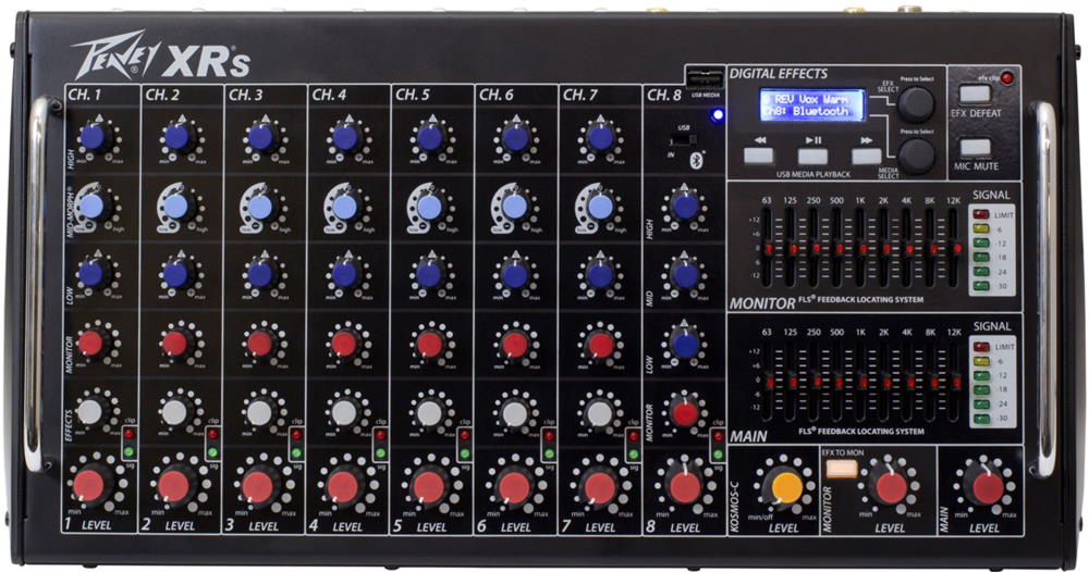 Peavey XR-S 8-channel Powered Mixer