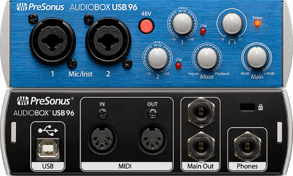 PreSonus AudioBox USB 96 2-Channel Audio Interface