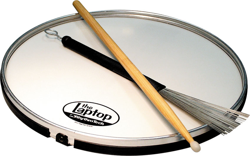 RhythmTech Laptop Practice Snare Drum Practice Pad
