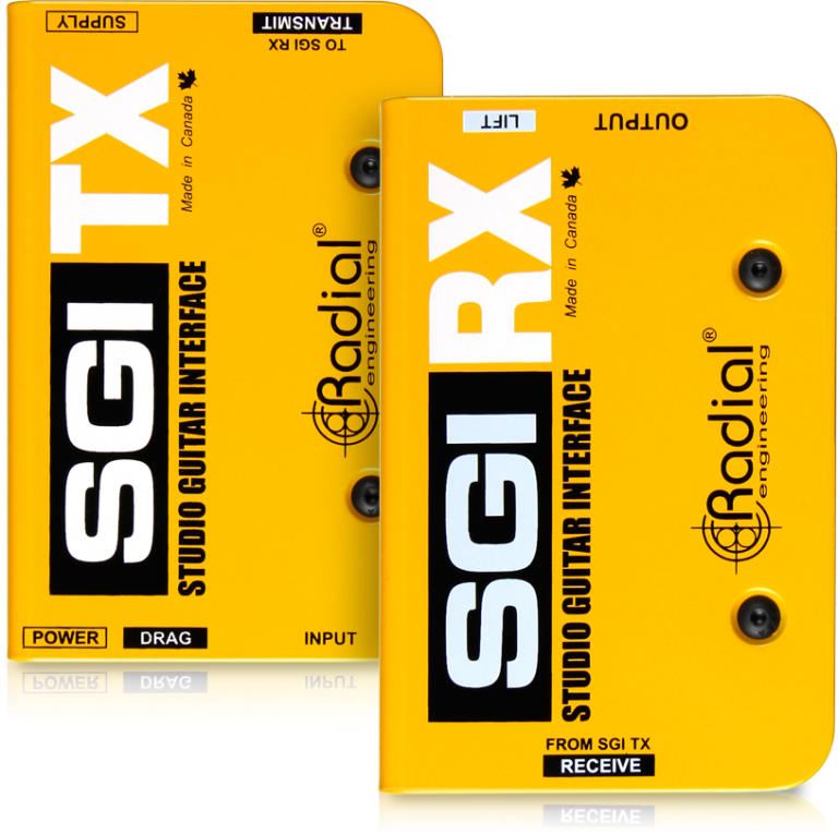 Radial SGI TX/RX Studio Guitar Interface Active DI Box