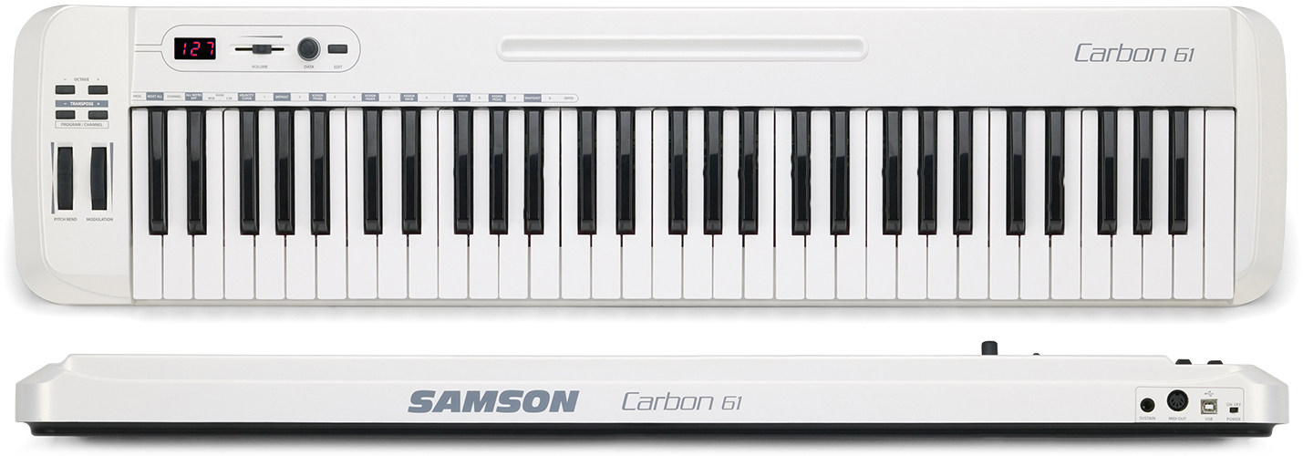 Samson Carbon 61 61-Key MIDI Keyboard Controller