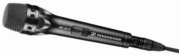 Sennheiser MD 431 II Supercardioid Dynamic Handheld Vocal Microphone
