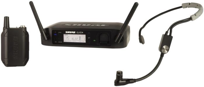 Shure GLXD14/SM35 Headset Wireless Microphone System