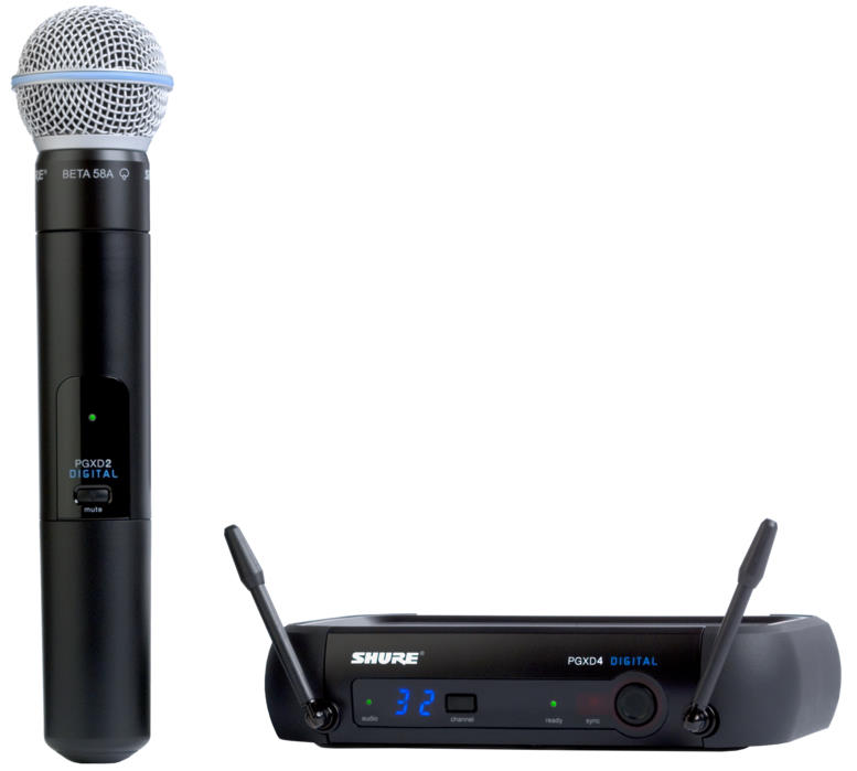 Shure PGXD24/BETA58A Digital Handheld Wireless Microphone System