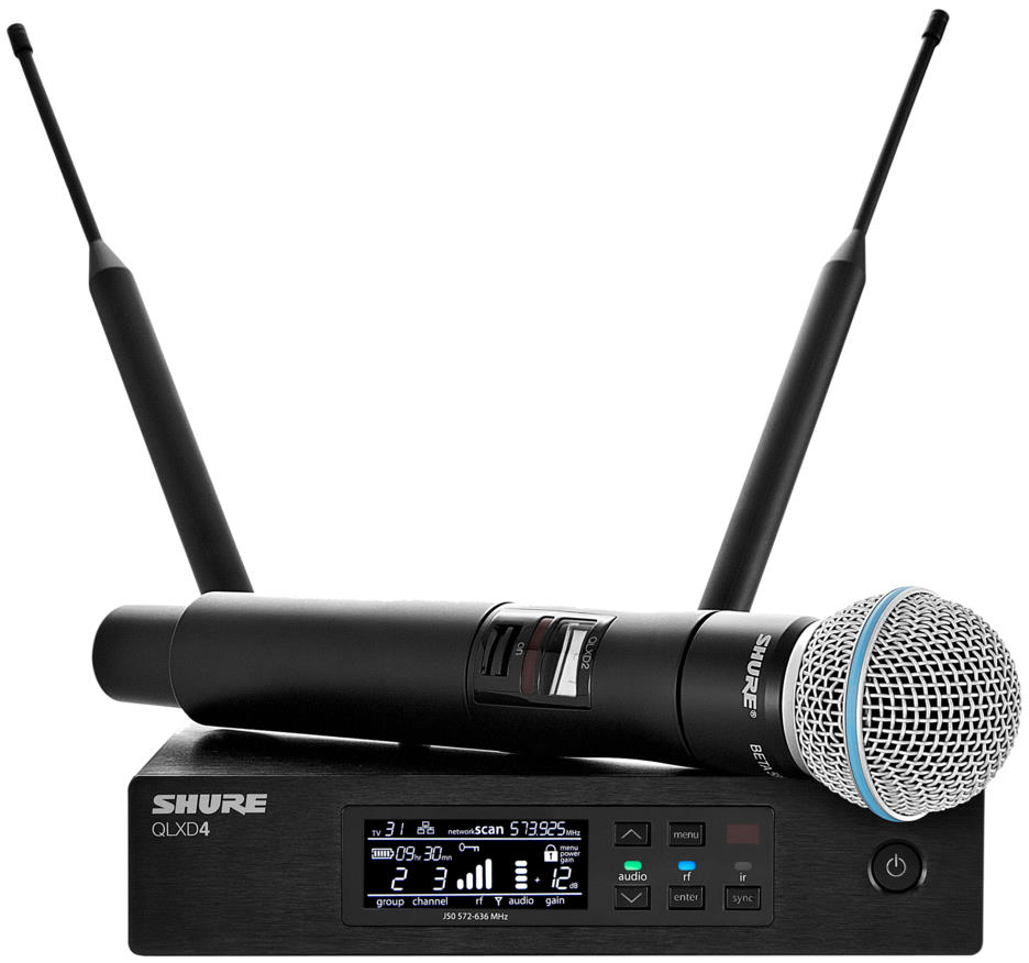 Shure QLXD24/B58 Digital Wireless Microphone System