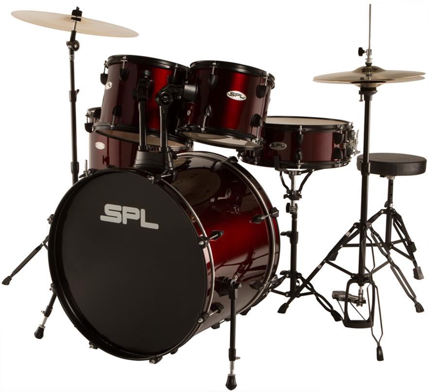 Sound Percussion Labs D4522 5-Piece Acoustic Drum Set