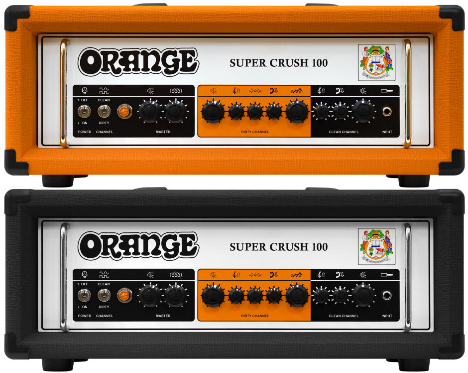 Orange Super Crush 100 - Orange & Black