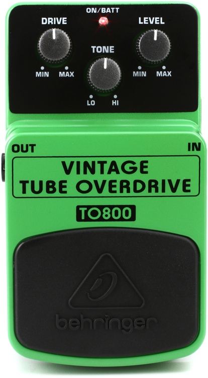 Behringer TO800 Vintage Tube Overdrive Pedal
