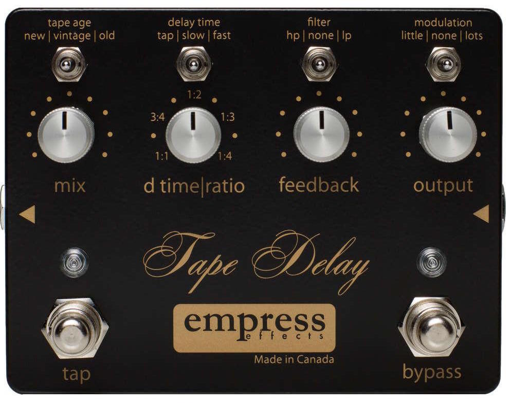 Empress Effects Tape Delay Digital Delay Pedal