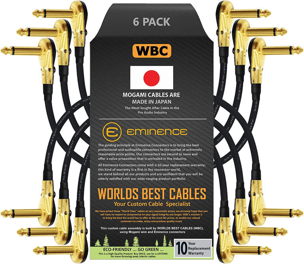 Worlds Best Cables 6 Pack