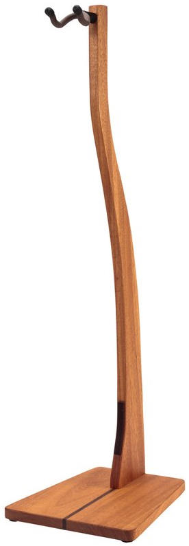 Zither G03 Handcrafted Wood Guitar Stand - Mahogany