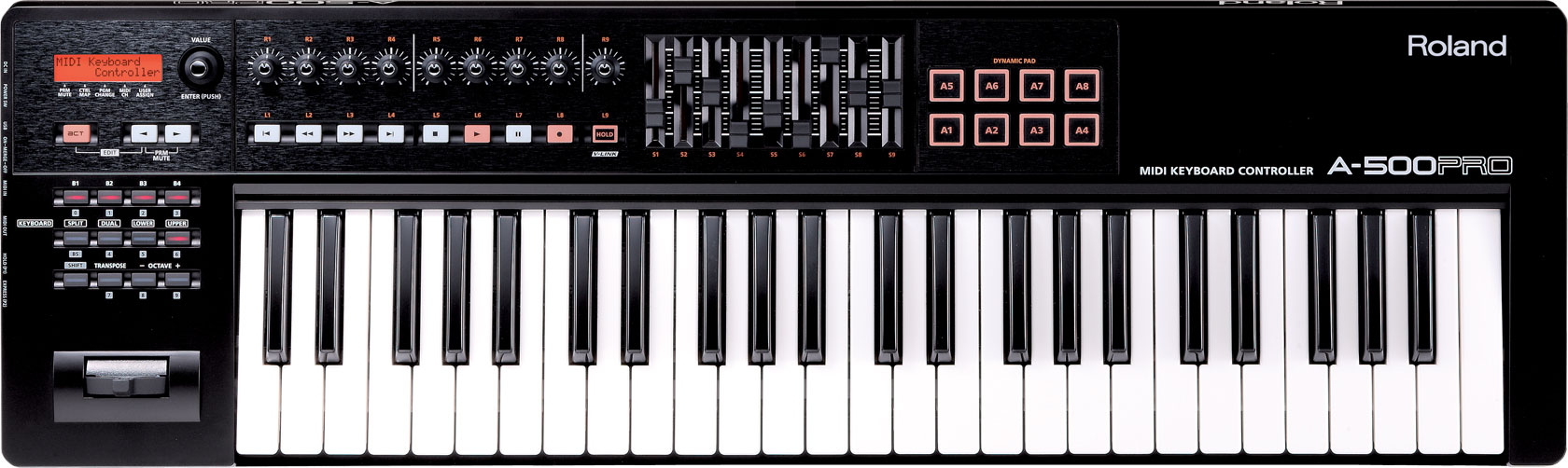 Roland A-500PRO 49-key MIDI Keyboard Controller
