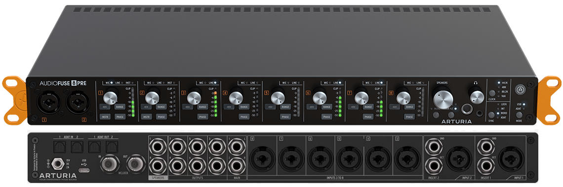 Arturia AudioFuse 8Pre USB Audio Interface with 8 Analog Inputs
