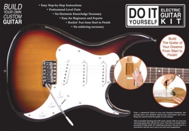 AXL Do-It-Yourself Electric Guitar Kit