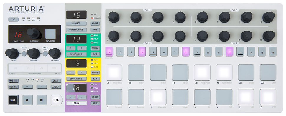 Arturia BeatStep Pro MIDI Pad Controller & Sequencer 