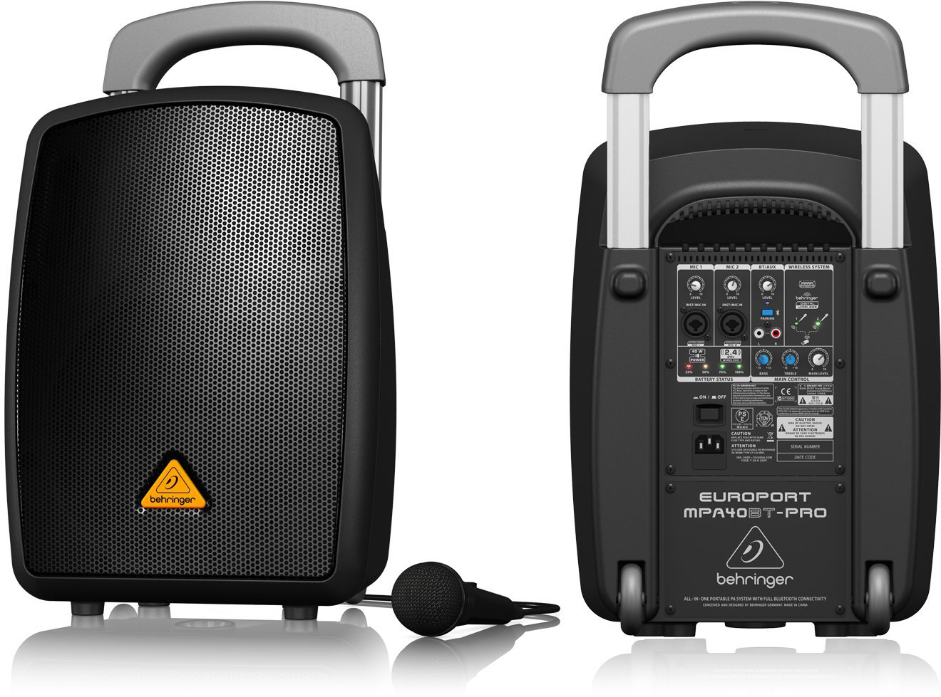 Behringer Europort MPA40BT-Pro Portable PA System