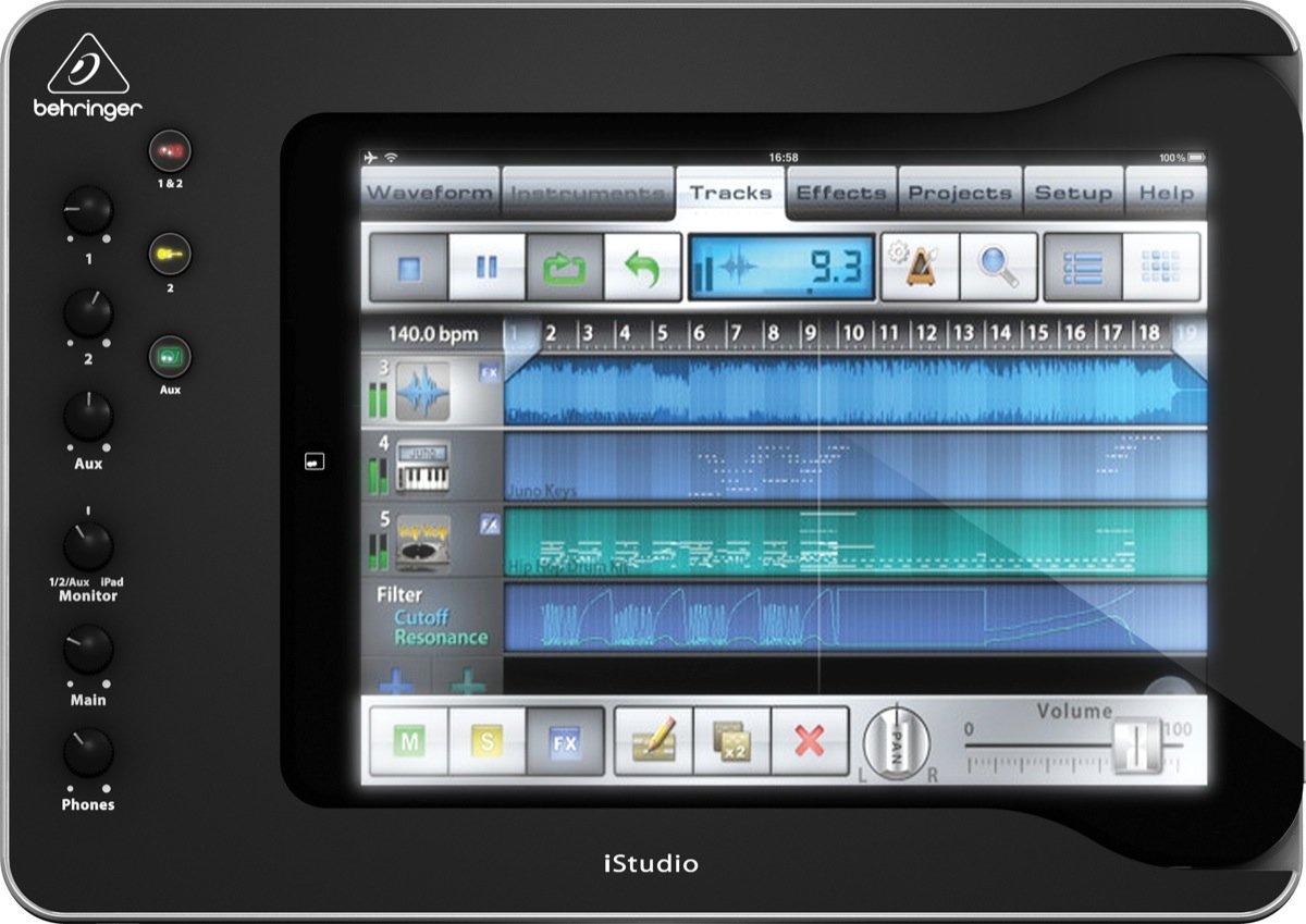 Behringer iSTUDIO iS202 iPad Dock and Audio Interface