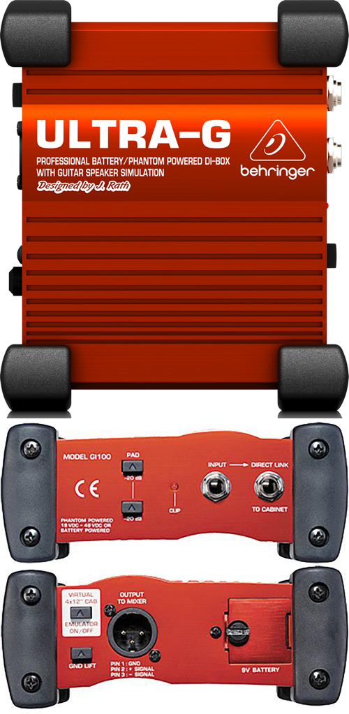 Behringer Ultra-G GI100 Active DI Box