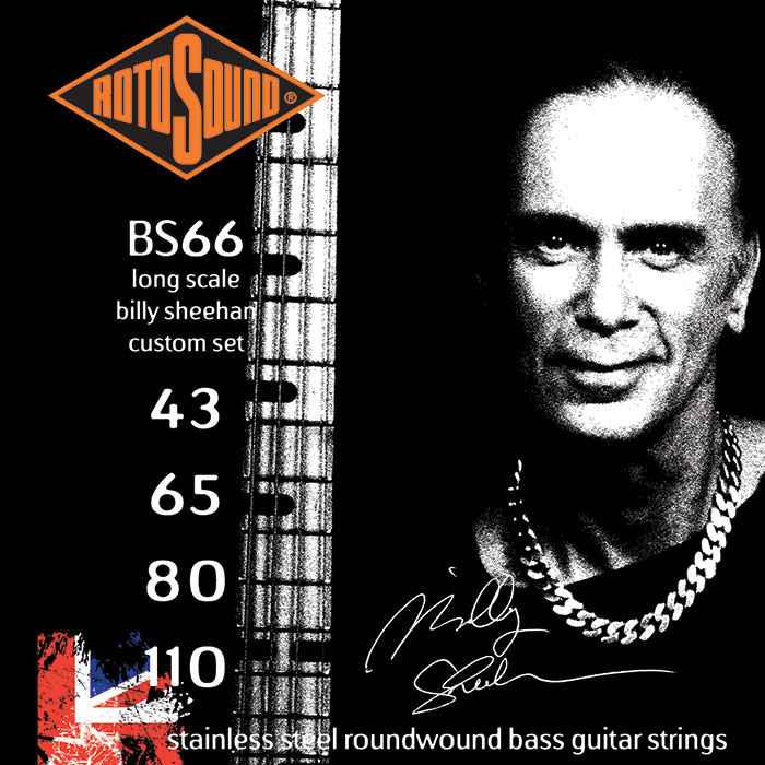 Rotosound BS66 Billy Sheehan Bass Guitar Strings